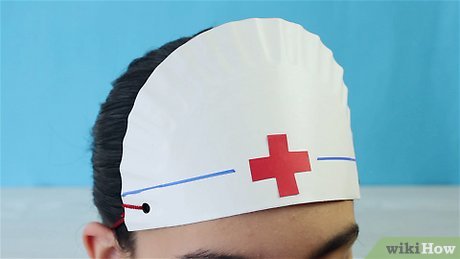 How to make a nurse cap steps with pictures