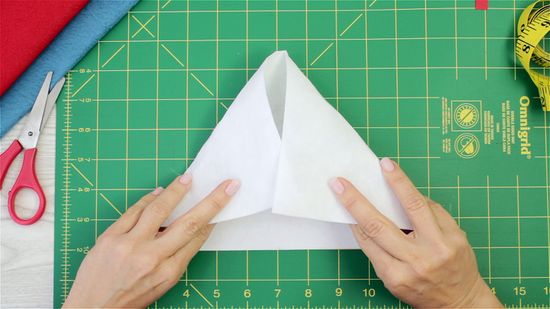 How to make a nurse cap steps with pictures