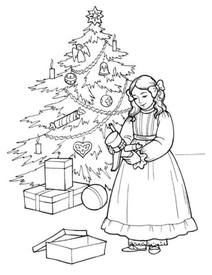 Clara nutcracker coloring page dance coloring pages tree coloring page christmas colors
