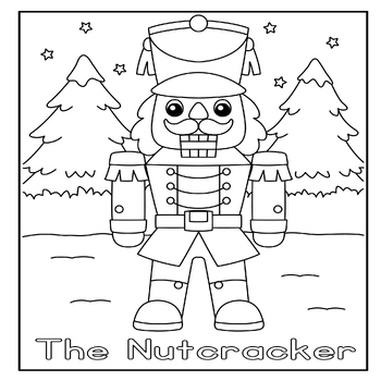 The nutcracker ballet coloring page nutcracker coloring sheet