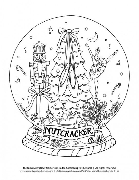 Pages of free holiday coloring
