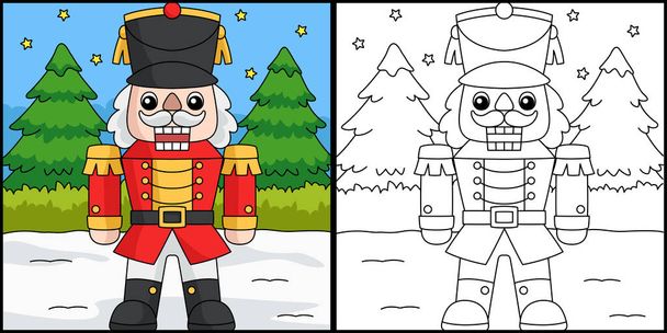 Christmas coloring free stock vectors