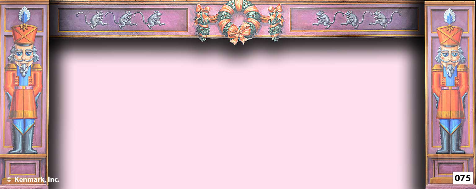 Theme nutcracker borders and legs