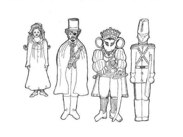 Nutcracker coloring pages picture â printable nutcracker coloring pages free coloring pages nutcracker christmas coloring pages