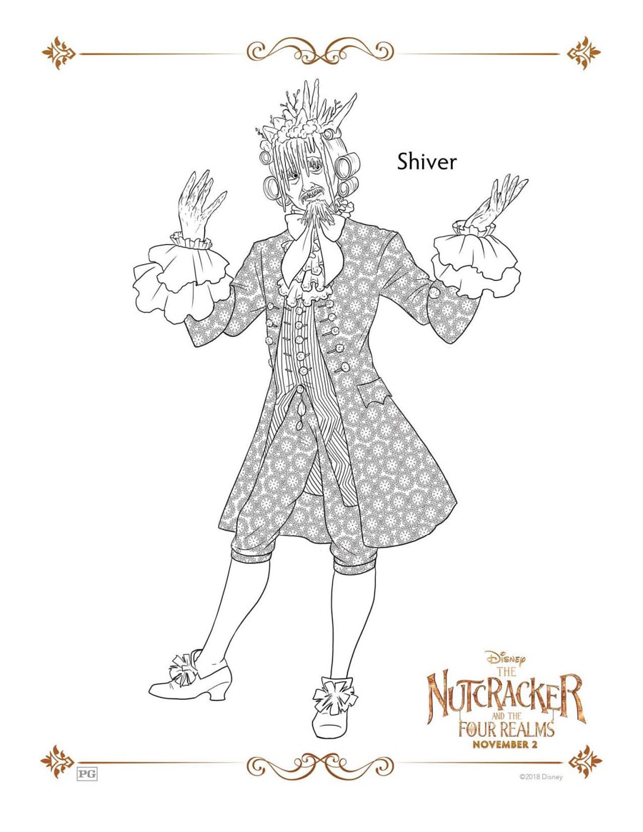 Disneys the nutcracker coloring pages