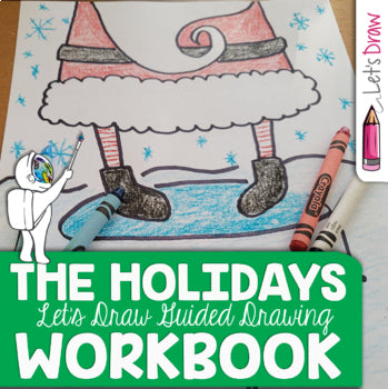 Lets draw holiday workbook