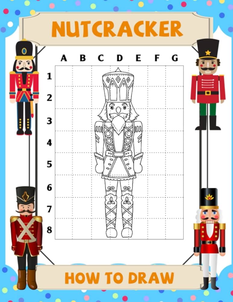 How to draw nutcracker a simple step