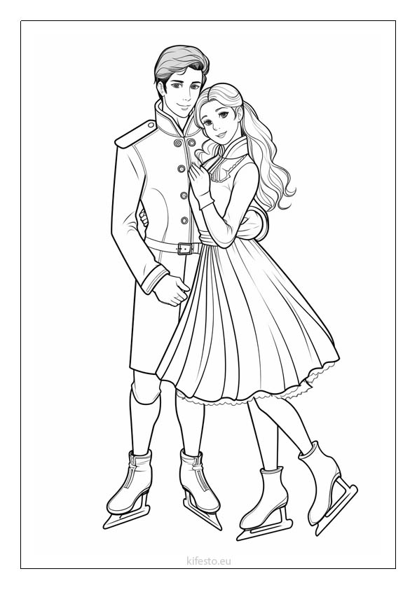 Ice skating coloring pages printable coloring sheets