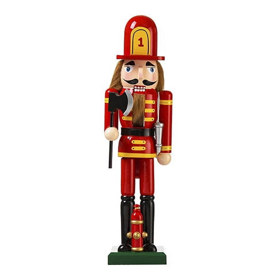 Nutcracker fireman figurine