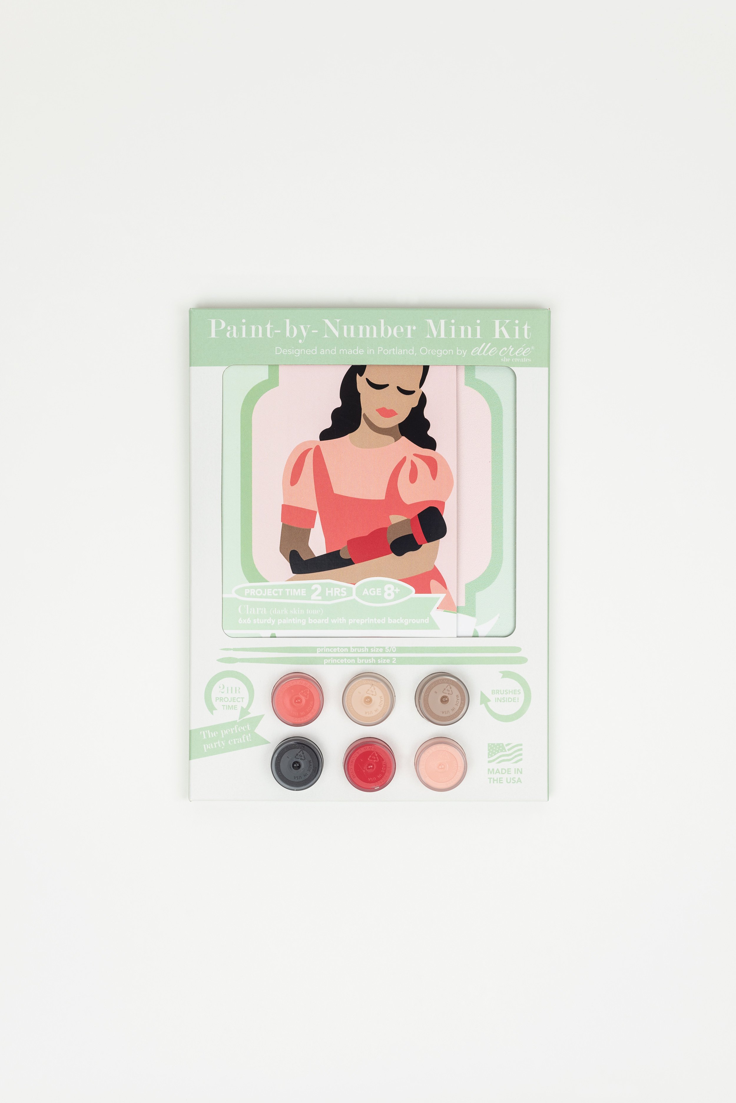 Nutcracker clara mini paint