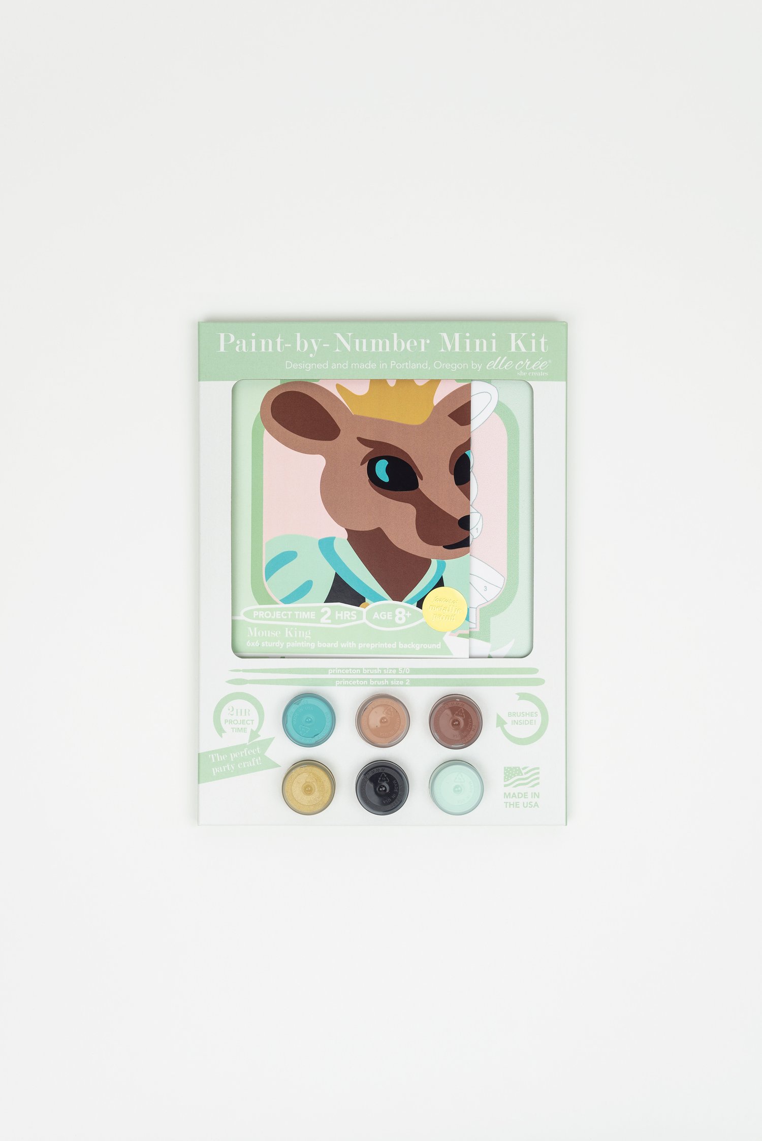 Nutcracker mouse king mini paint