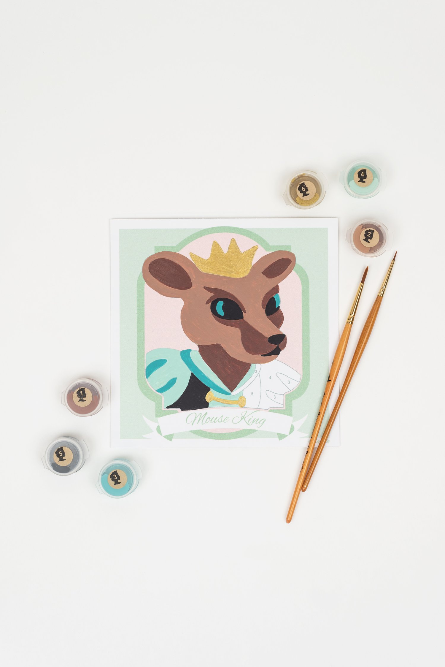 Nutcracker mouse king mini paint