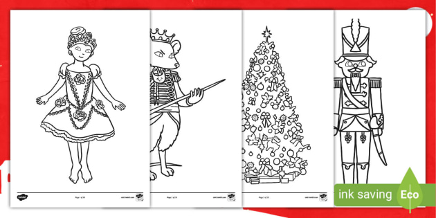 The nutcracker louring sheets teacher made