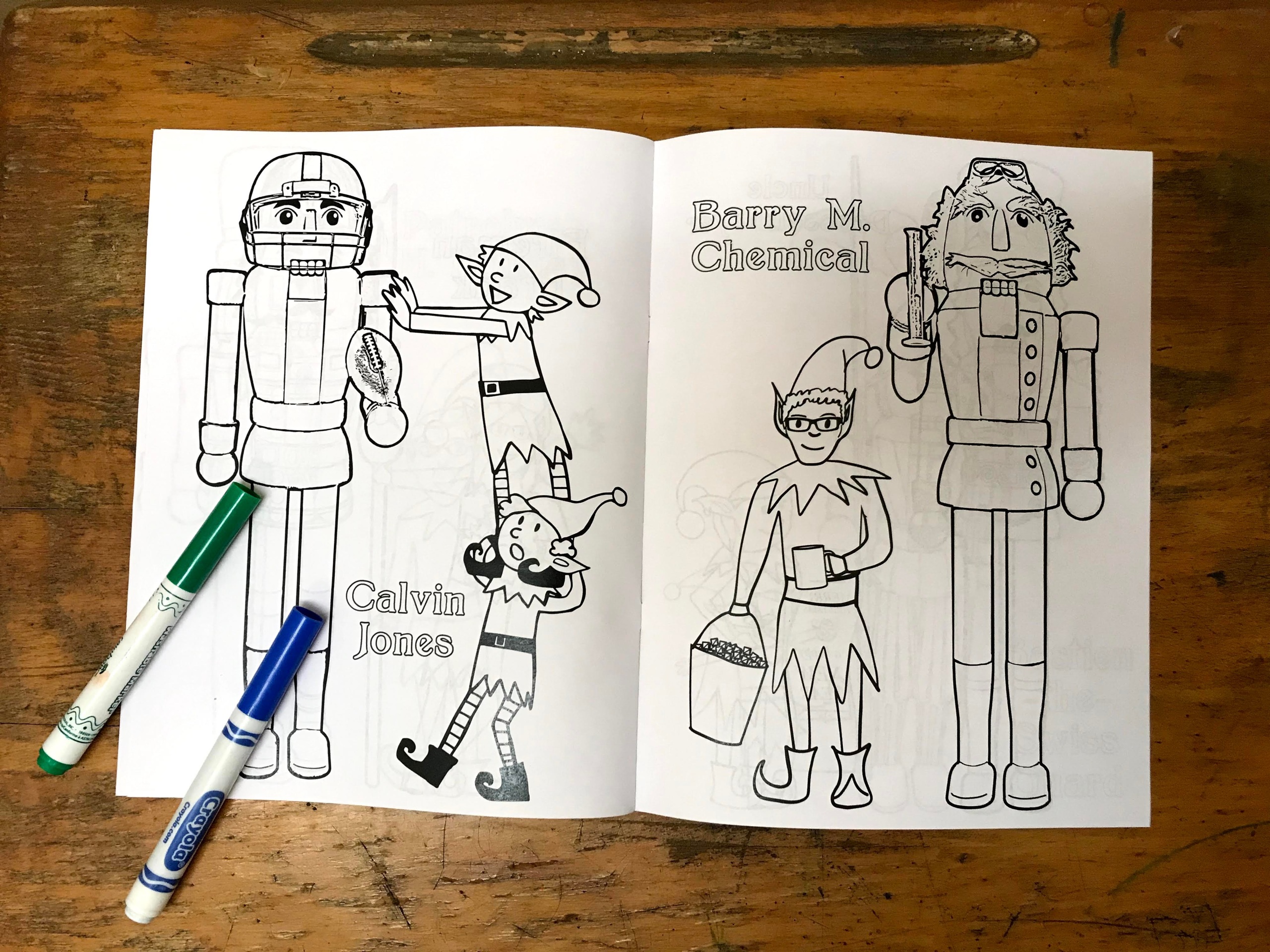 Nutcracker coloring book