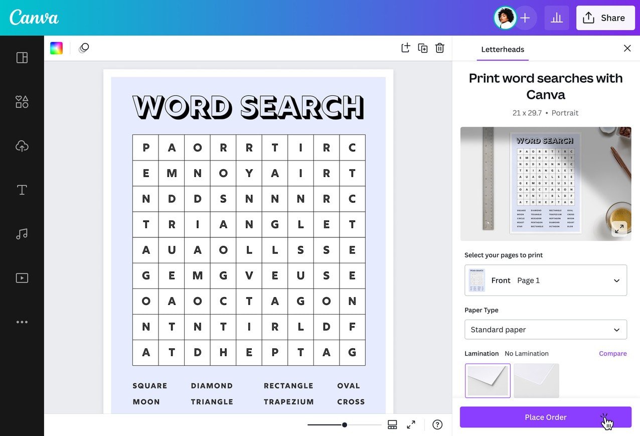 Free word search maker â make your own word search