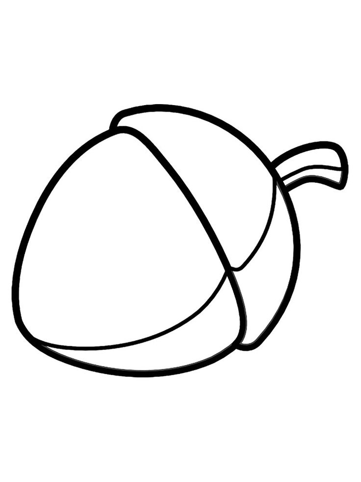 Nuts coloring pages