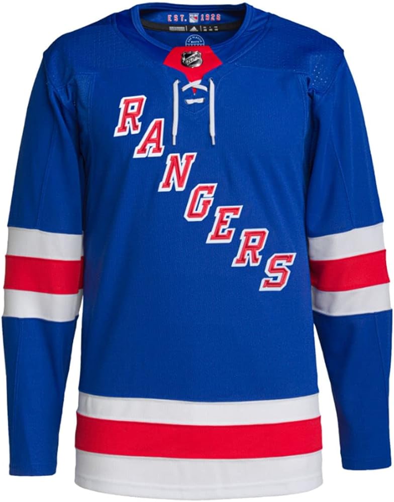 Adidas new york rangers primegreen authentic home mens jersey as alpha xs regular regular blue sports outdoors