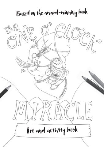 Look inside bthe one oclock miracle colouring activity book by the good book pany