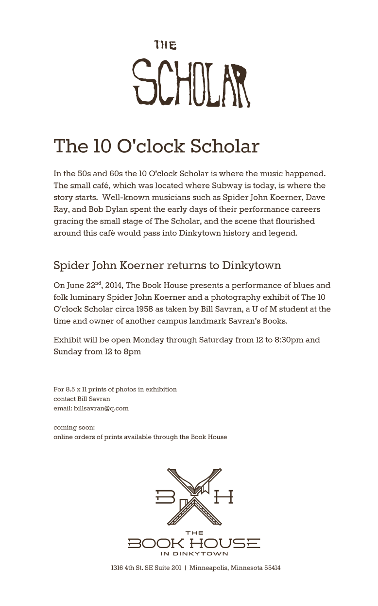 The oclock scholar â preserving historic dinkytown