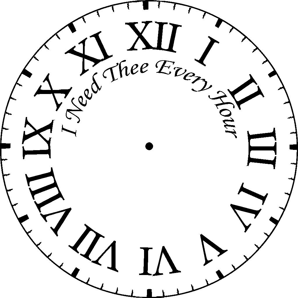 Free printable clock coloring pages for kids