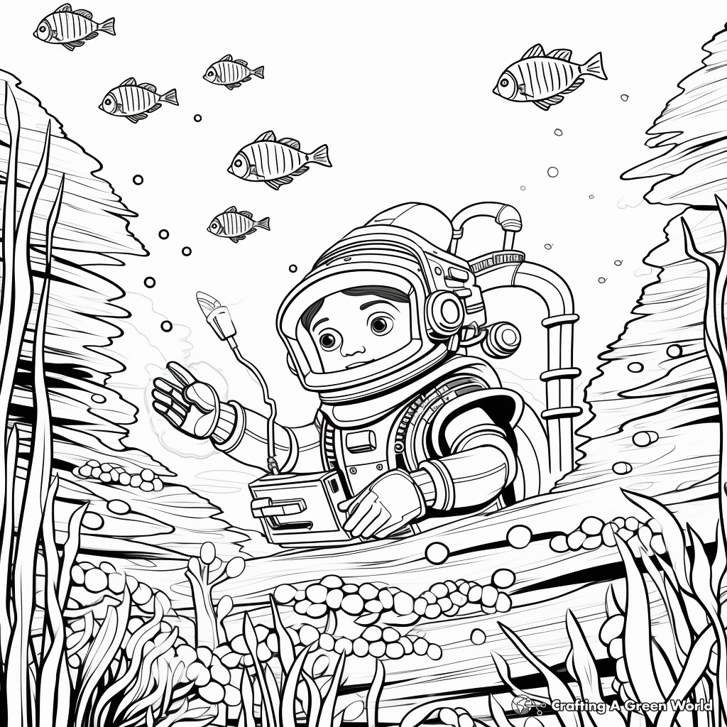 Ocean coloring pages
