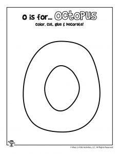 Letter o worksheets crafts woo jr kids activities childrens publishing