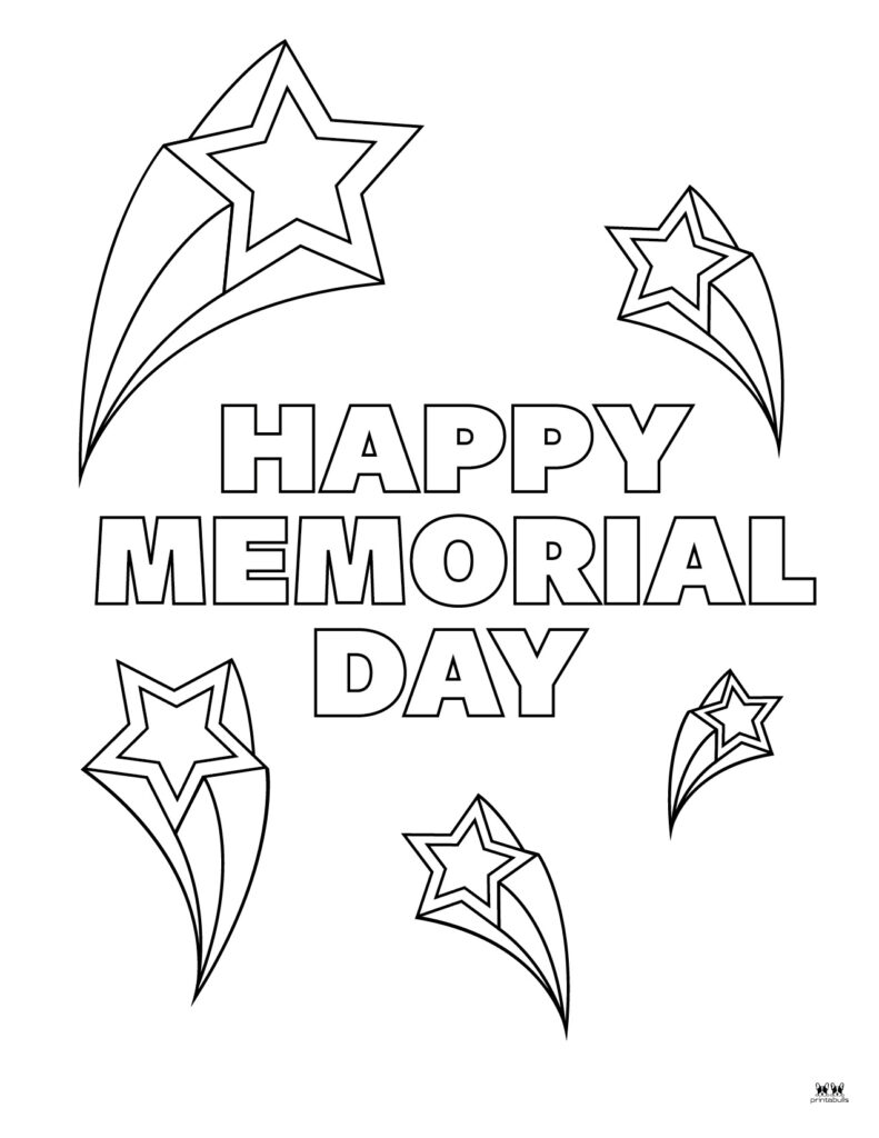 Memorial day coloring pages