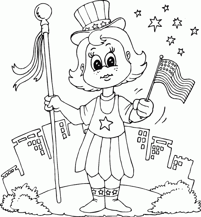 Memorial day coloring pages