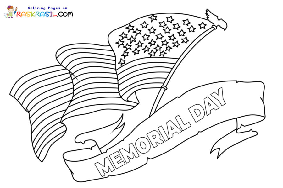 Memorial day coloring pages