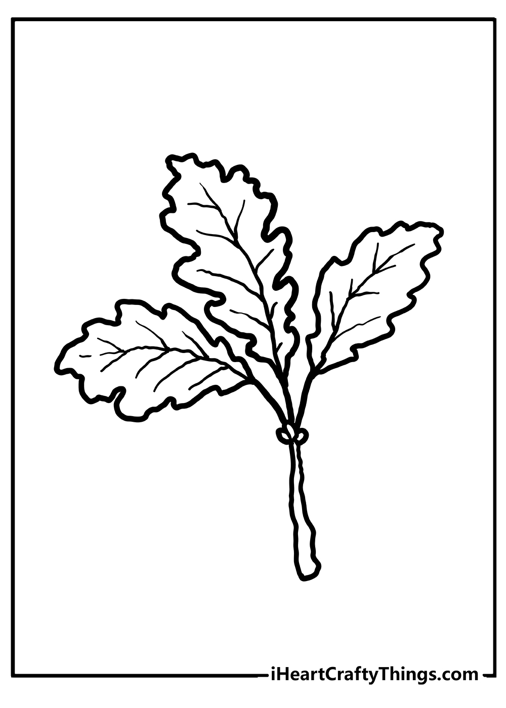Fall leaves coloring pages free printables