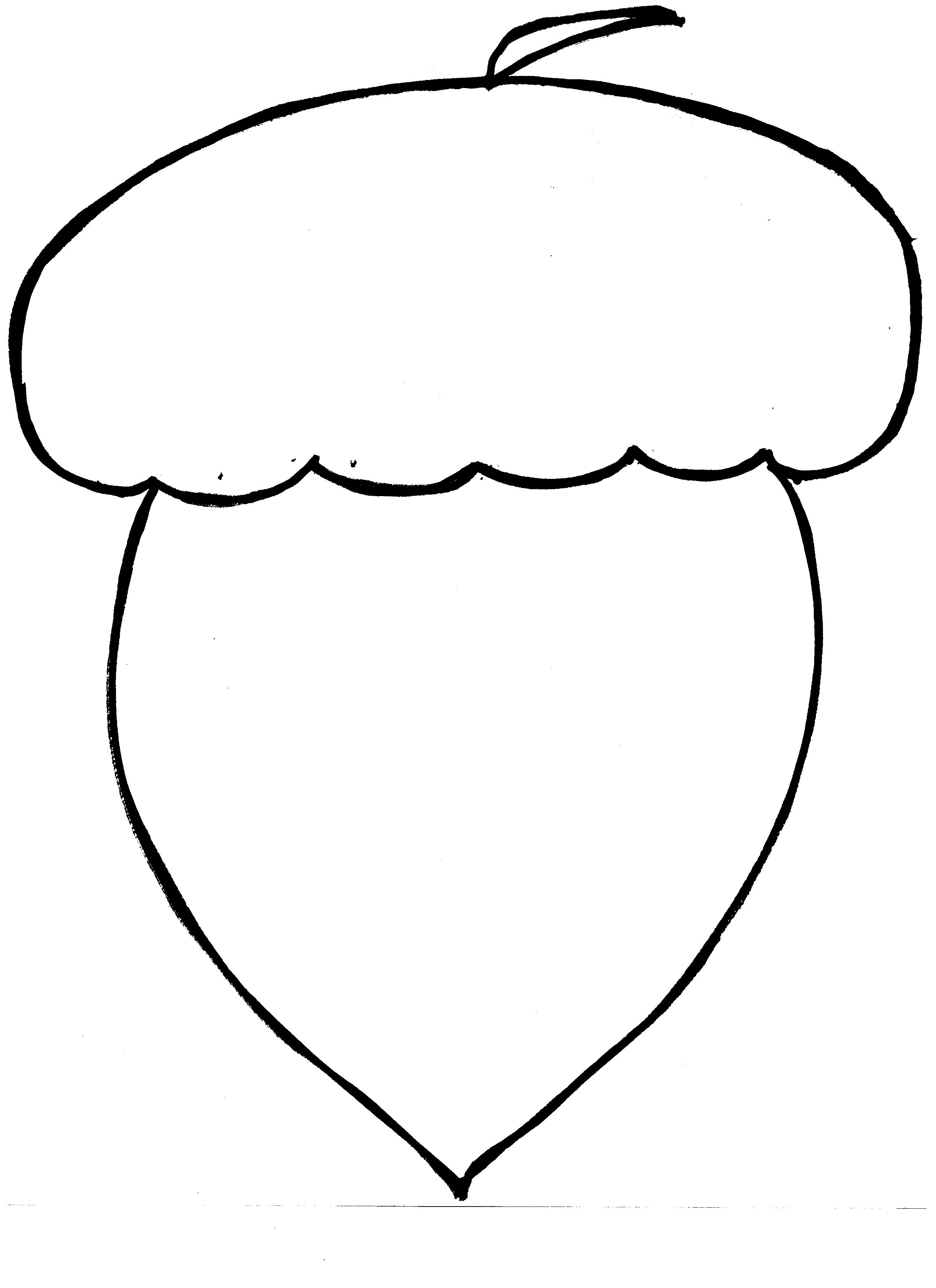 Oak leaf template free printable
