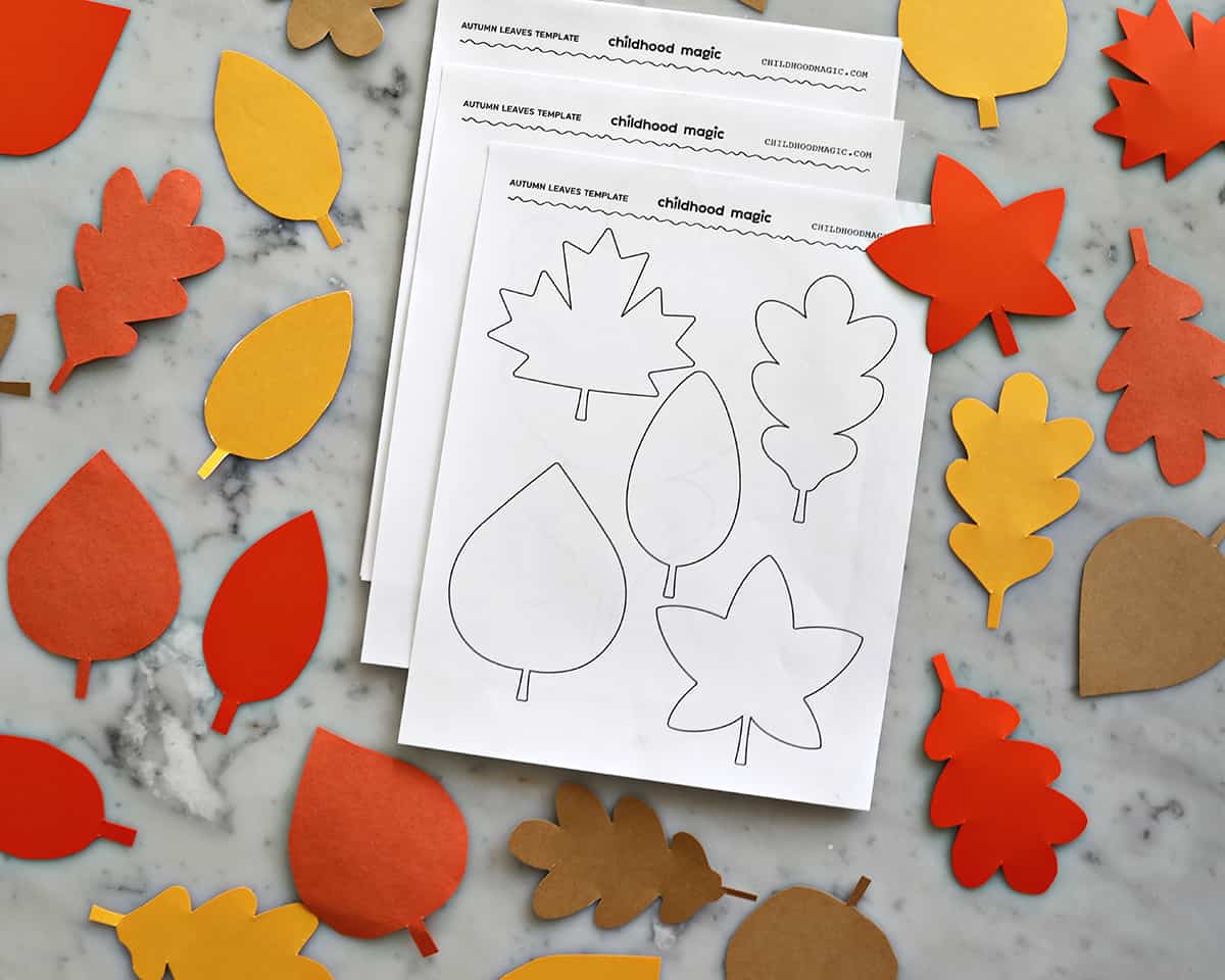 Leaf template