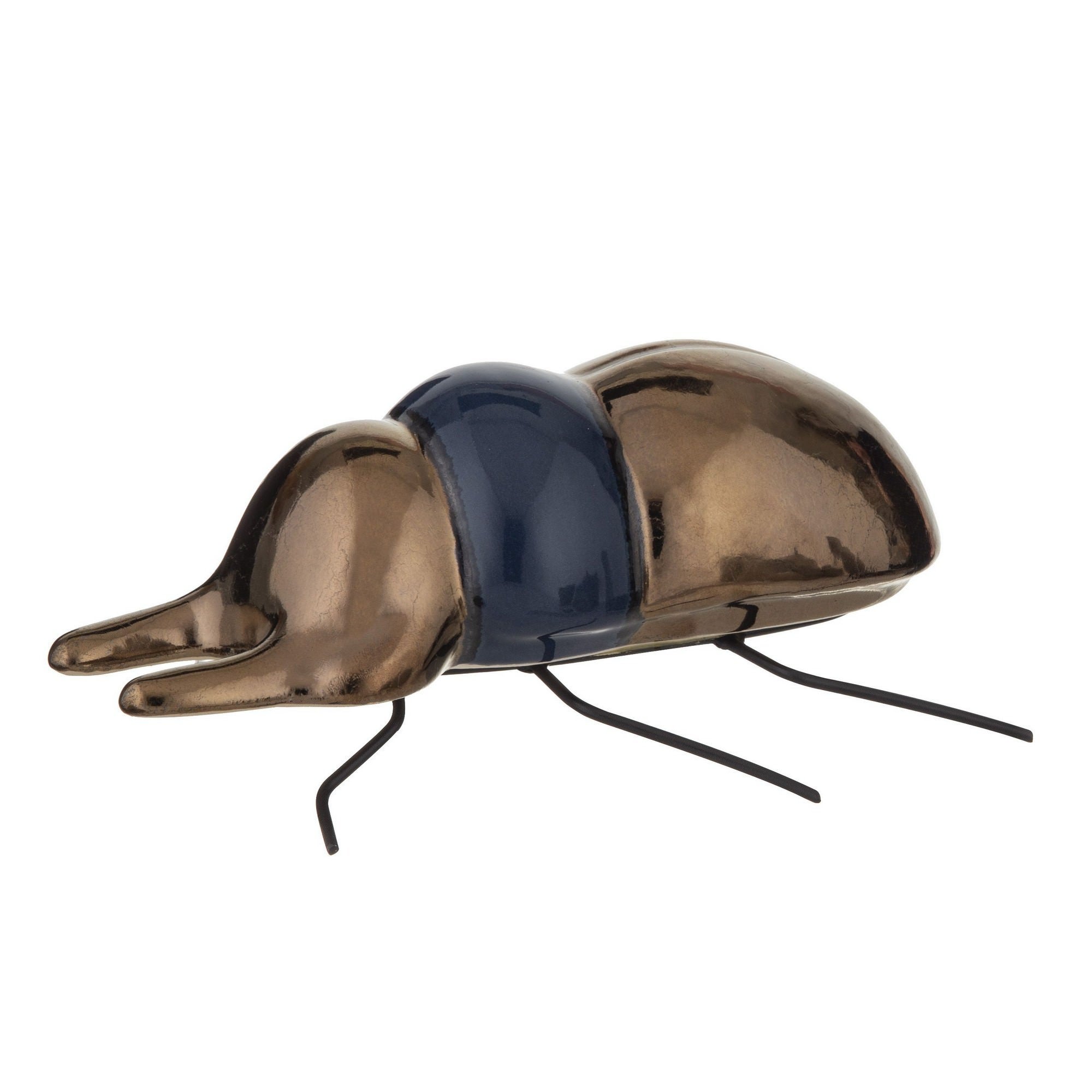Insecto ceramic beetle sculpture stag beetle