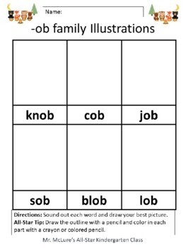 Word family mastery