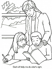 Obedience coloring page sunday school resources s