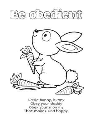 Bunny â be obedient â