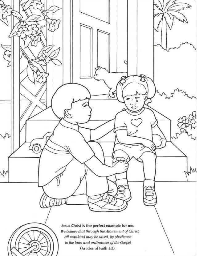 Lds coloring pages printable for free download