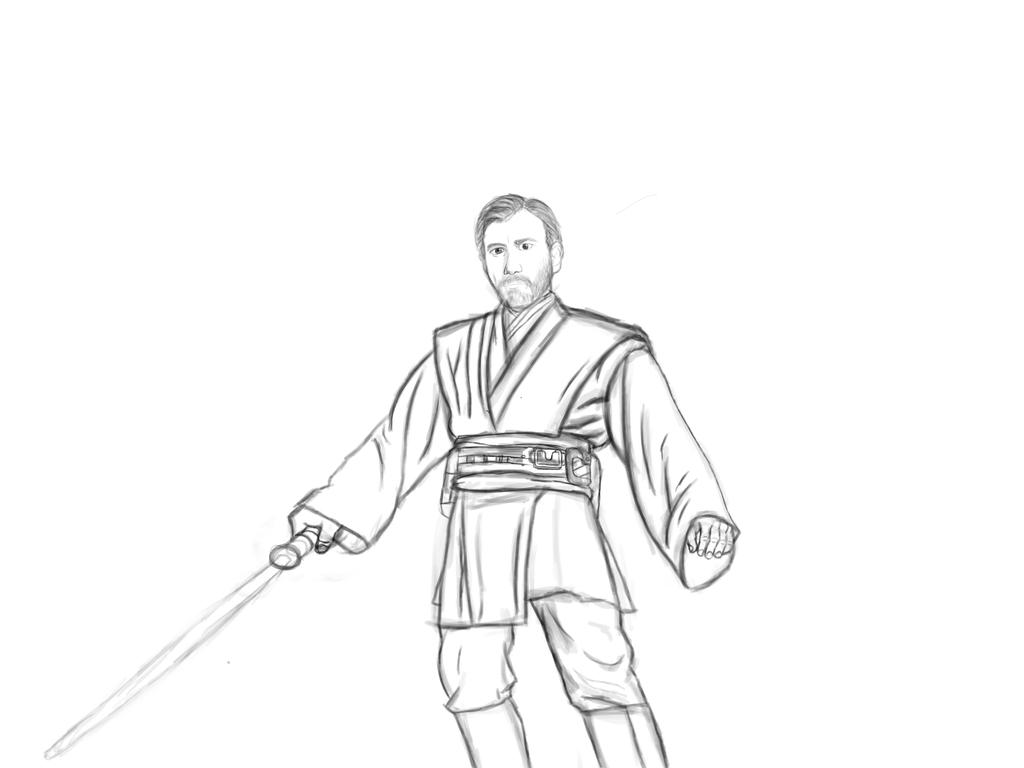 Obi wan kenobi wip by gamerzzon on