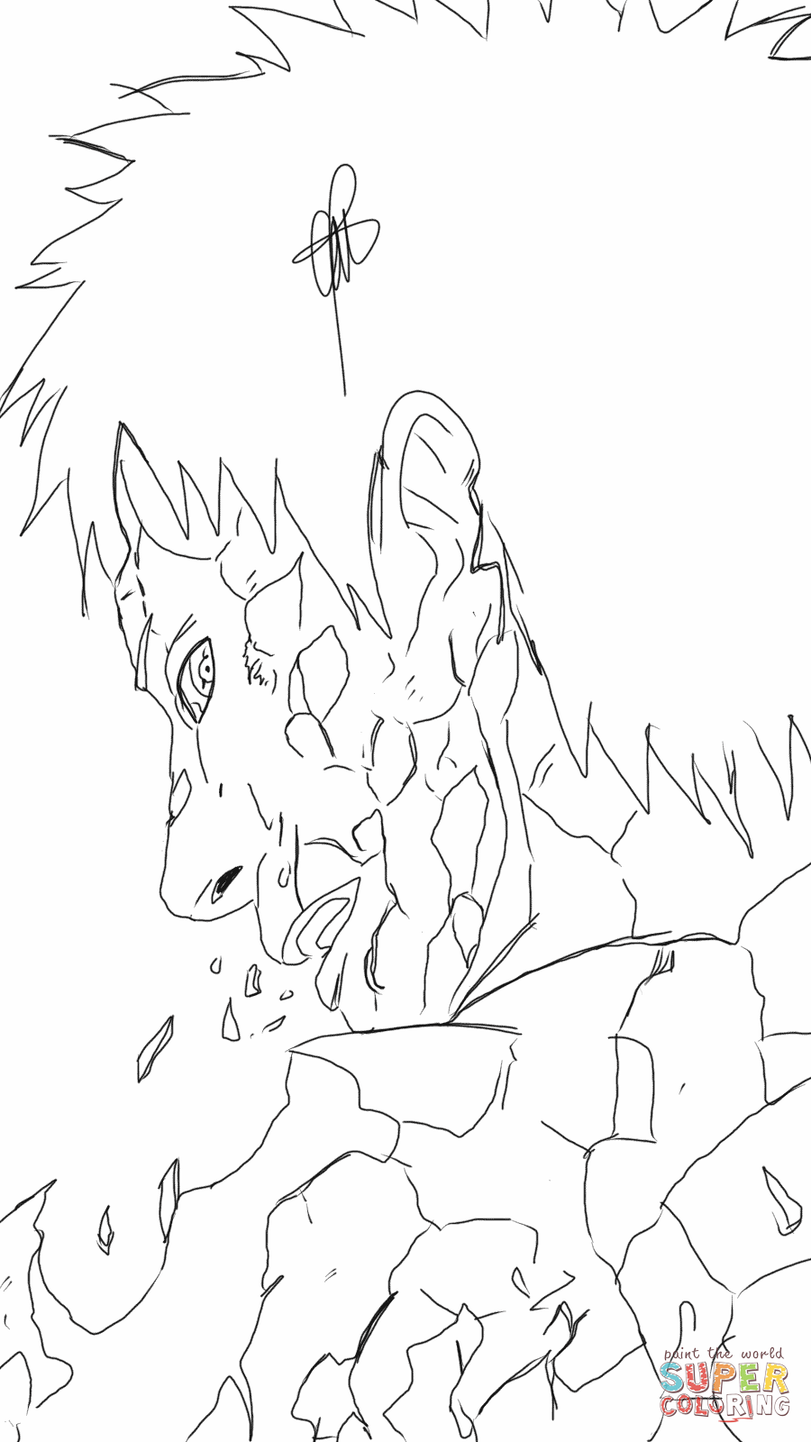Goodbye obito coloring page free printable coloring pages