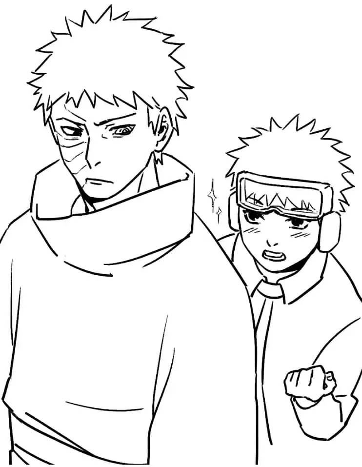 Obito malvorlagen