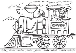 Things that go coloring book cars trucks planes trains and more