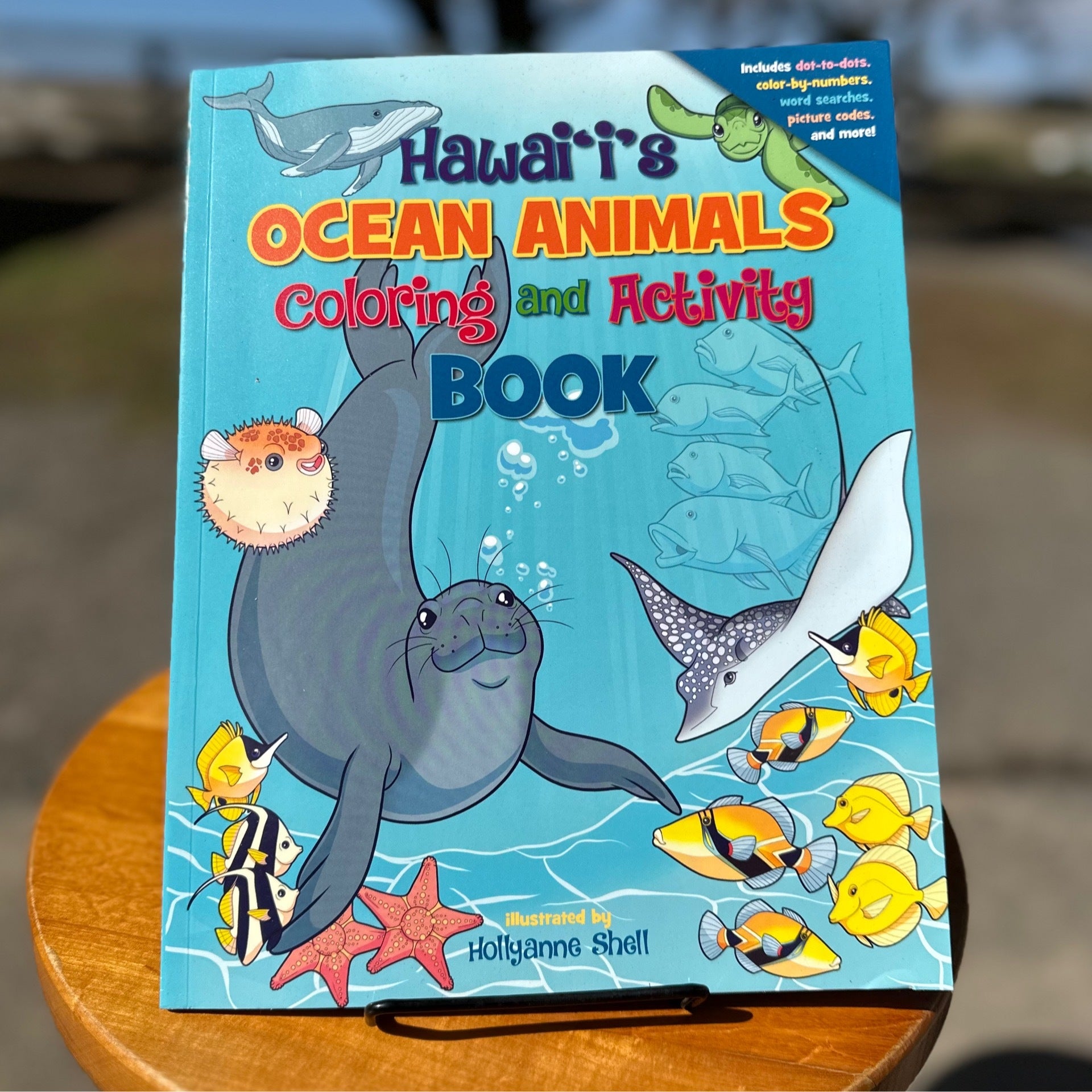 Hawaiis ocean animals coloring and activity paniolo preservation society