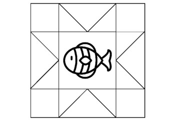 Ocean classroom quilt colorg pages worksheet by swati sharma