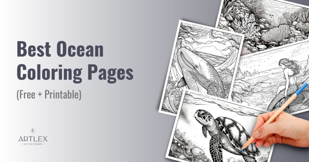 Ocean coloring pages free printable â