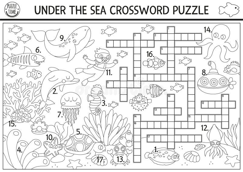 Octopus crossword stock illustrations â octopus crossword stock illustrations vectors clipart