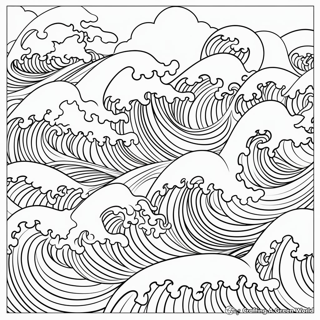 Ocean coloring pages