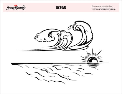 Ocean coloring pages that wont make you salty