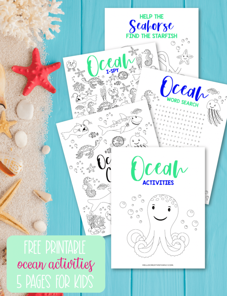 Free ocean printable
