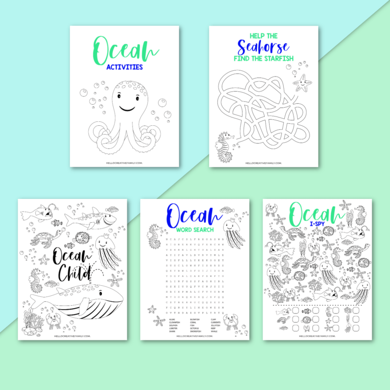 Free ocean printable
