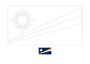 Oceania flags coloring pages coloring sheets of national flags